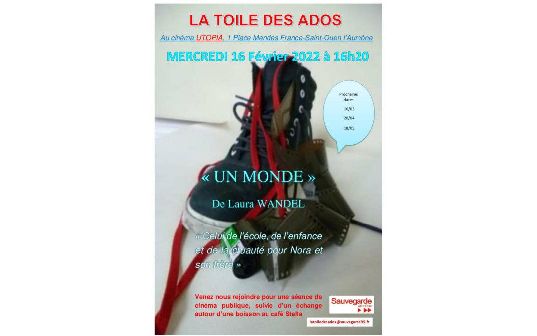 Retrouvez la Toile des ados mercredi 16 février 2022 à 16 h.